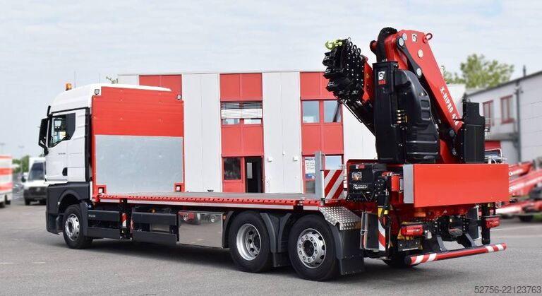 Φορτηγό γερανού MAN TGX 26.400 mit Hiab Ladekran
