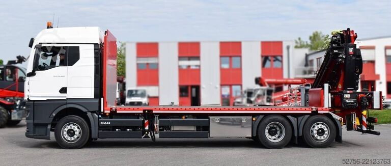 Φορτηγό γερανού MAN TGX 26.400 mit Hiab Ladekran