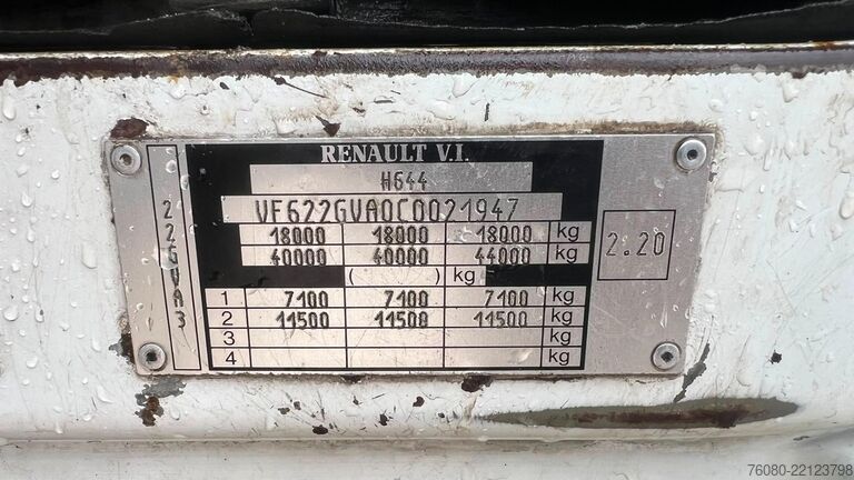 Standard-SZM Renault Premium 400 (POMPE MANUELLE / MANUAL PUMP / EUR...
