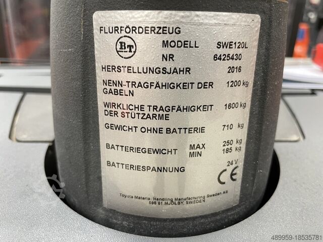 Hoogheffende truck BT Hochhubwagen SWE120L