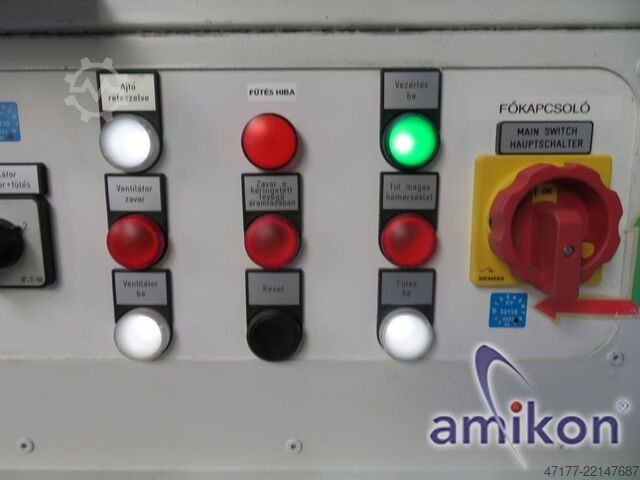 Kamrakamrás légkeringtetéses kemence, 300°C Eliog KU 300/09-06-06