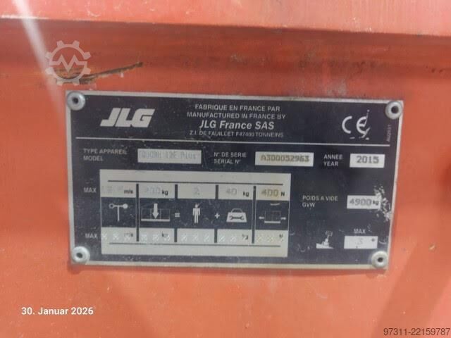 Plataforma elevadora JLG TOUCAN 12E PLUS