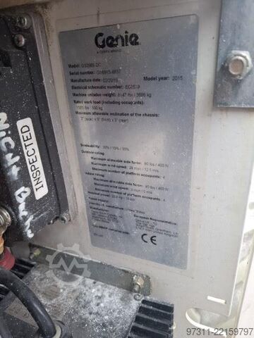 Elevador de tijera Genie GS-2669 DC