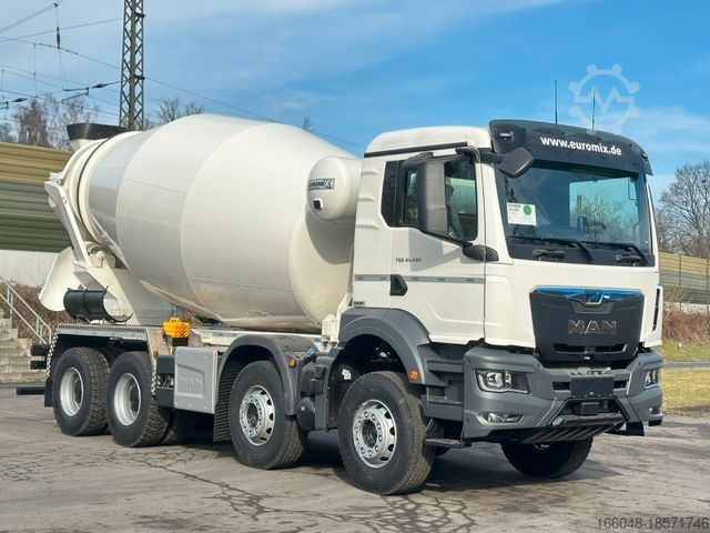 Betonmixer vrachtwagen MAN TGS 41.480 8x4 /Euro6e Euromix EM 12 R