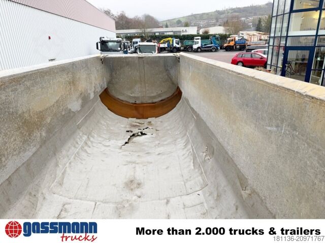 Tippsemitrailer Carnehl CHKS /AH, Alumulde ca. 26m³, Liftachse