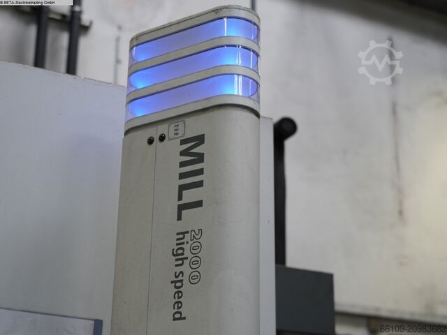 Megmunkáló központ - univerzális CHIRON MILL 2000 highspeed