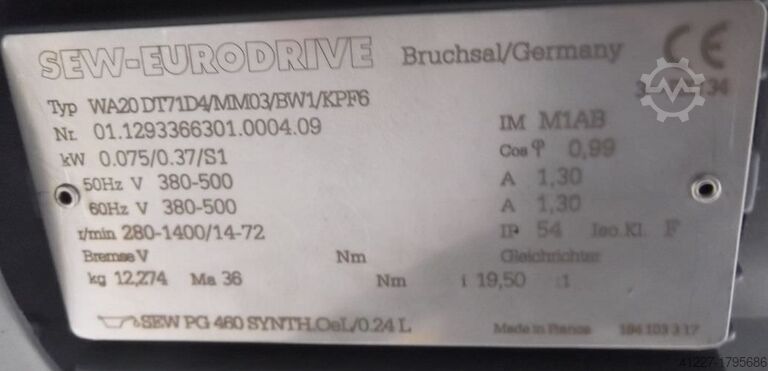 Förderband Grenzebach mit Frequenzumrichter