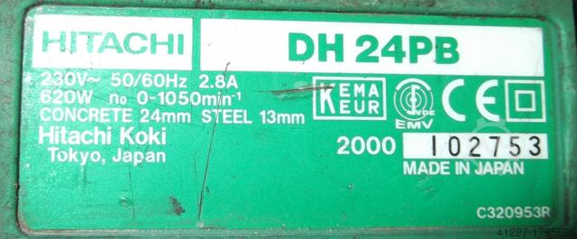 Hamer proceduru HITACHI DH 24PB