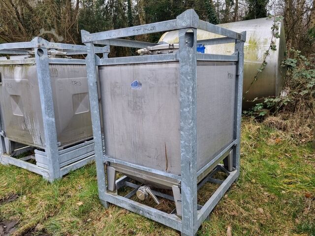 Roestvrijstalen containers / transportcontainers Waldner