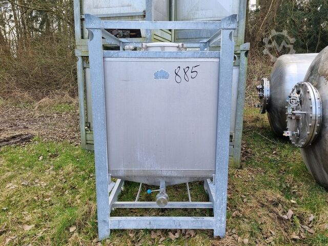 Roestvrijstalen containers / transportcontainers Waldner