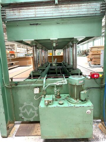 Dýhovací lis Bürkle U-140, 3000x1300mm