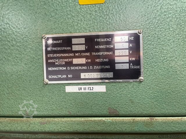 Dýhovací lis Bürkle U-140, 3000x1300mm