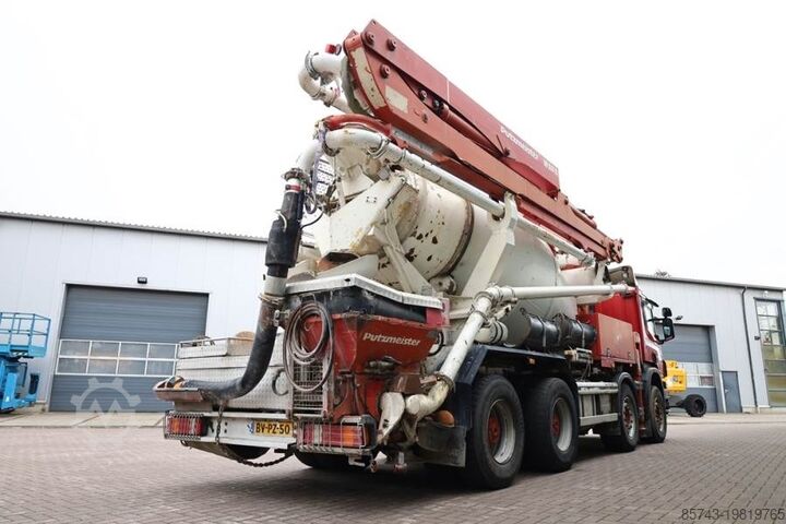 Standaard-SZM Scania 8x4 With Putzmeister PUMI 24-3.67CS Truck-mounted