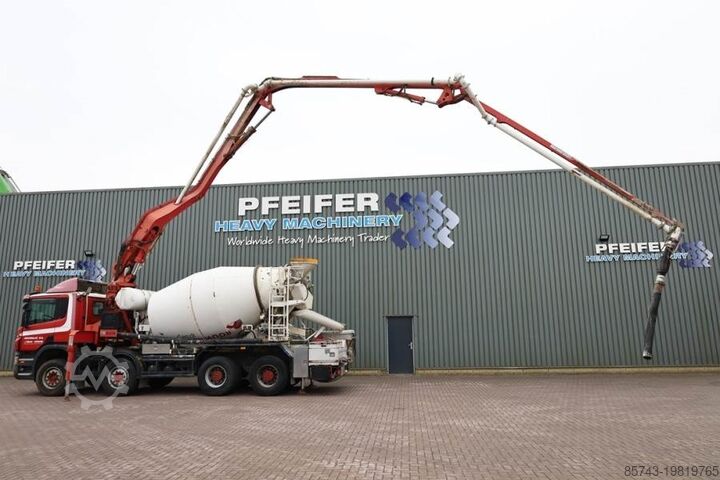Standaard-SZM Scania 8x4 With Putzmeister PUMI 24-3.67CS Truck-mounted