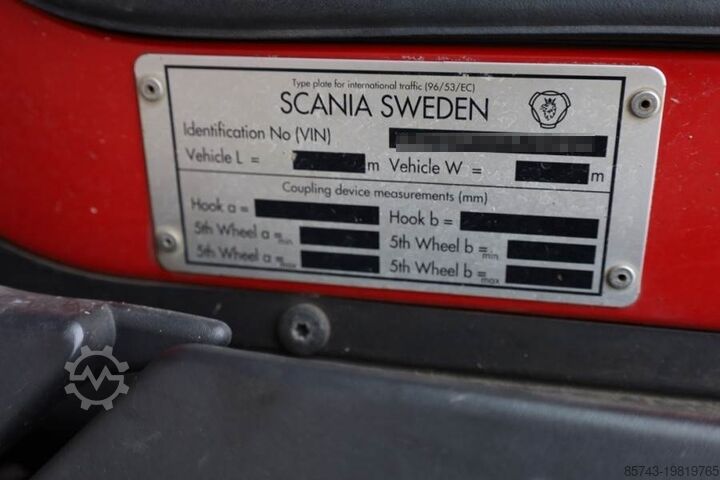 Standaard-SZM Scania 8x4 With Putzmeister PUMI 24-3.67CS Truck-mounted