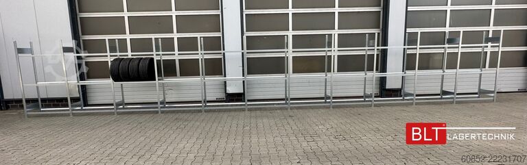 Modulaire plank ca. 34,56 lfm. Reifenregale META für bis zu 360 Reifen! Neuware