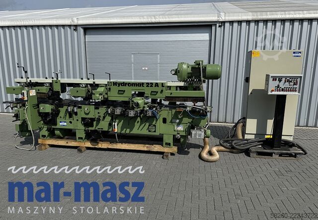 Vierseiten-Nasshobel WEINIG Hydromat 22 AL na 8 głowic