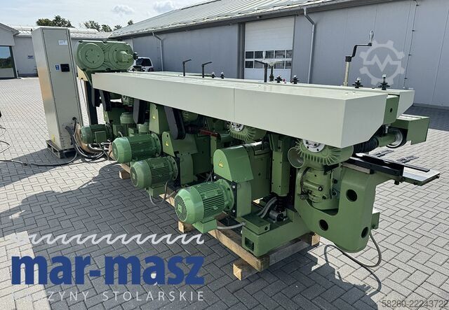 Vierseiten-Nasshobel WEINIG Hydromat 22 AL na 8 głowic