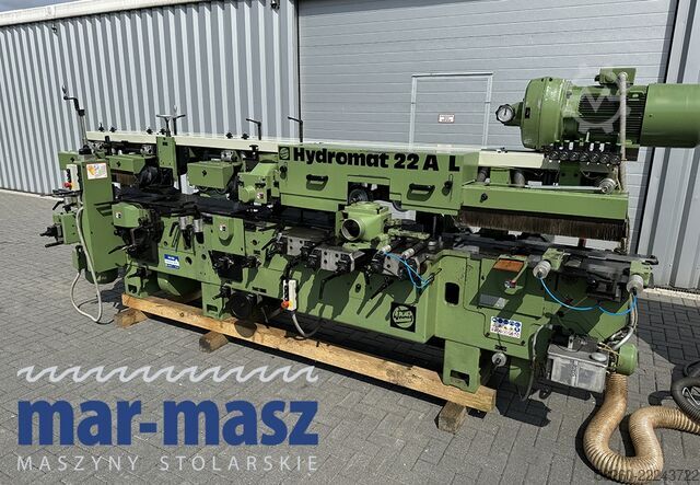 Vierseiten-Nasshobel WEINIG Hydromat 22 AL na 8 głowic