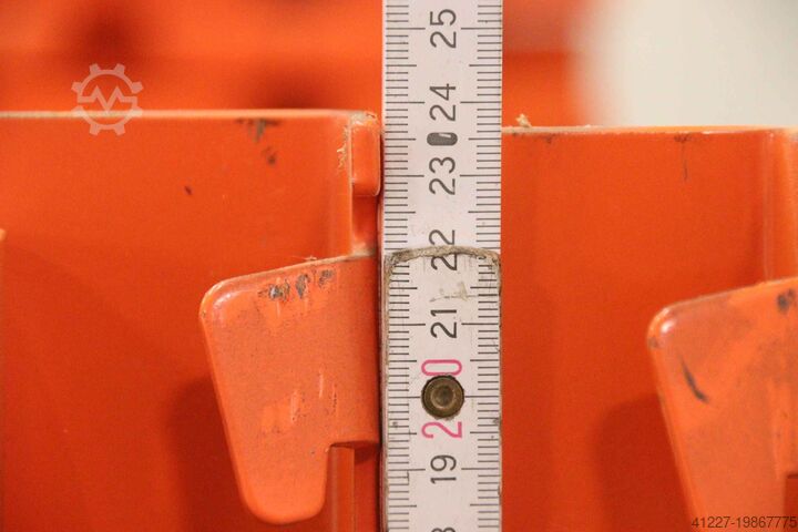 Palle reol med lagerhylder unbekannt Feldbreite 2680 mm / 2 Felder / Höhe 3780 mm