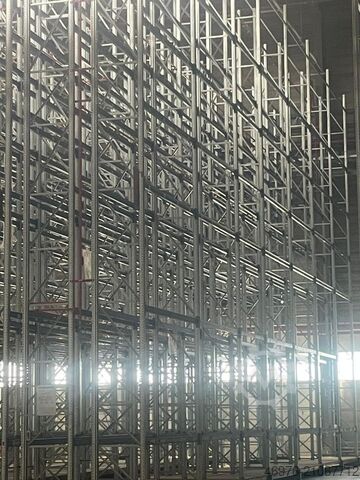 High-bay warehouse pallet racking system SSI Schäfer PR600 / Regallänge: 22,40 lfm.