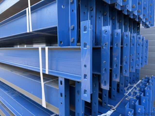 High-bay warehouse pallet racking system SSI Schäfer PR600 / Regallänge: 22,40 lfm.