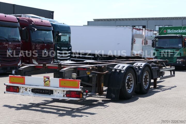 Lastväxlarsläp SCHMITZ CARGOBULL SGF C2 Tandem BDF Wechselfahrgestell SAF-Achsen
