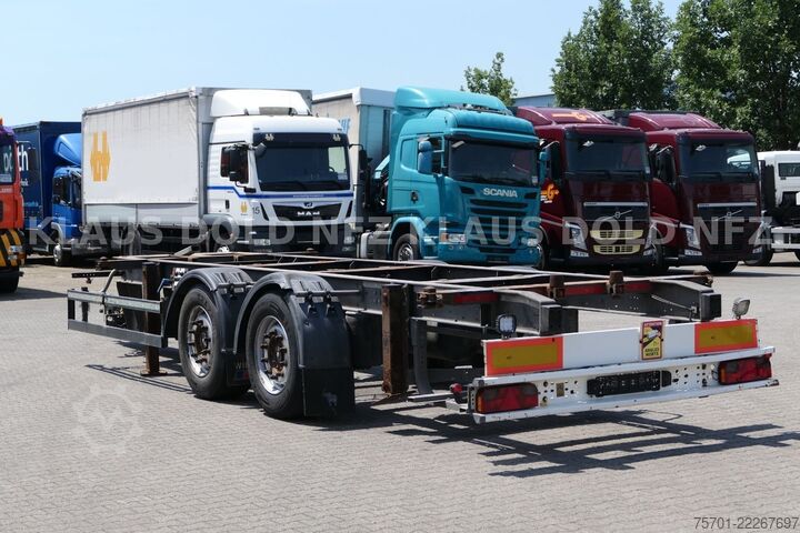 Lastväxlarsläp SCHMITZ CARGOBULL SGF C2 Tandem BDF Wechselfahrgestell SAF-Achsen