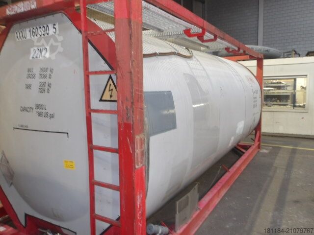 Tank container Welfit Oddy 26.000 Lit V4A Vollrahmen Isomaße Laufst