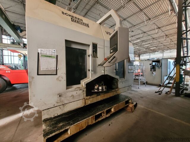 Vertical turning lathe Scherer VDZ 80 DS