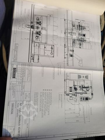 Vertical turning lathe Scherer VDZ 80 DS