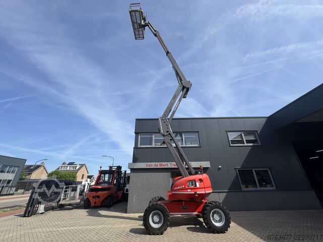 Manitou 160ATJ Gelenkteleskop-Arbeitsbühne / Arbeitsbühne 16 m Arbeitshöhe, Allradantrieb 4x4x4, Bau MANITOU 160ATJ Knikarm hoogwerker / Arbeitsbuhne 16M werkhoogte  4x4x4 2012 Diesel