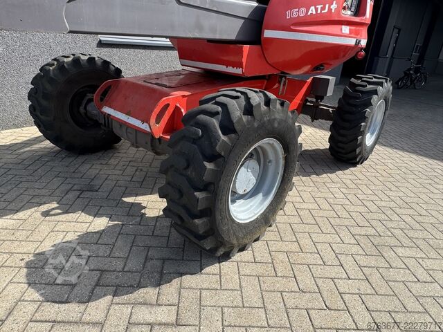 Manitou 160ATJ Gelenkteleskop-Arbeitsbühne / Arbeitsbühne 16 m Arbeitshöhe, Allradantrieb 4x4x4, Bau MANITOU 160ATJ Knikarm hoogwerker / Arbeitsbuhne 16M werkhoogte  4x4x4 2012 Diesel