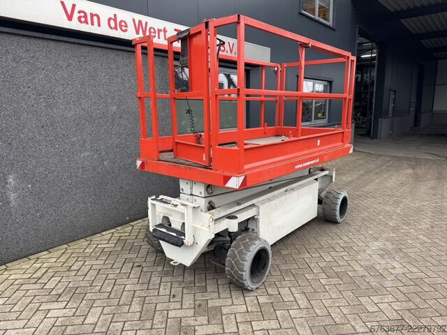 Holland-Lift Y 64 EL 14 sakselift / Sciccor lift 8,4 m arbejdshøjde elektrisk 2015 HOLLAND-LIFT Y 64 EL 14 Schaarhoogwerker / Sciccor lift 8.4M Werkhoogte Elektrisch 2015