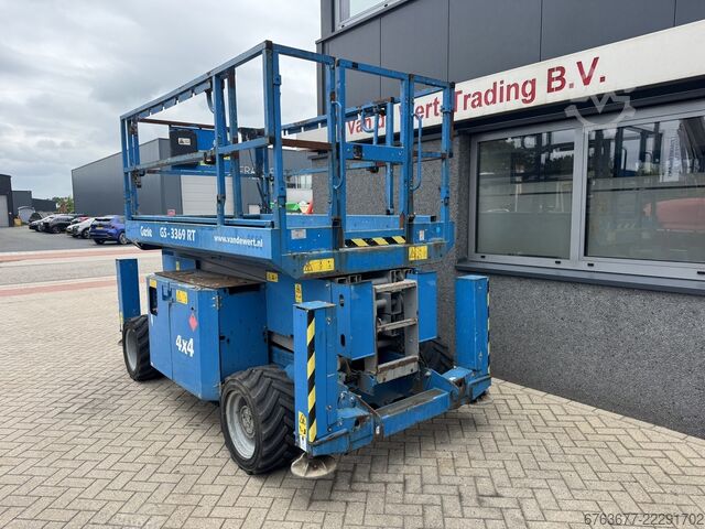  GENIE GS 3369 RT  Hoogwerker / Arbeitsbuhne 12mtr werkhoogte 4x4 Kubota DIESEL 2014