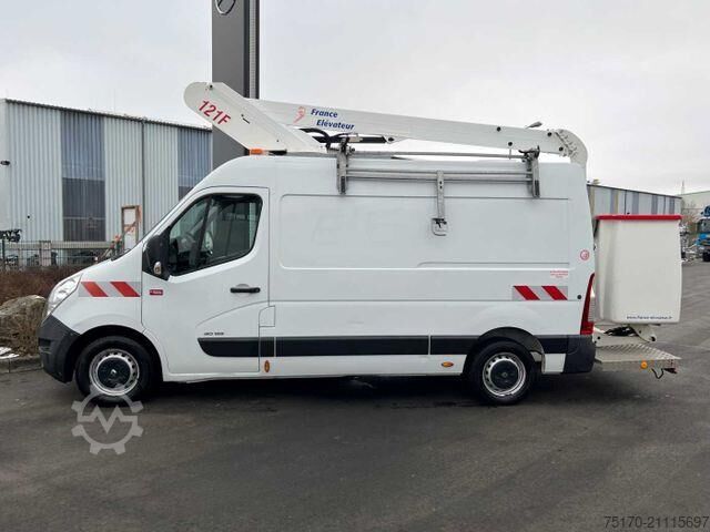 Podnośnik koszowy na samochodzie ciężarowym Renault Master 2.3 dCi / France Elevateur 121FT, 12m