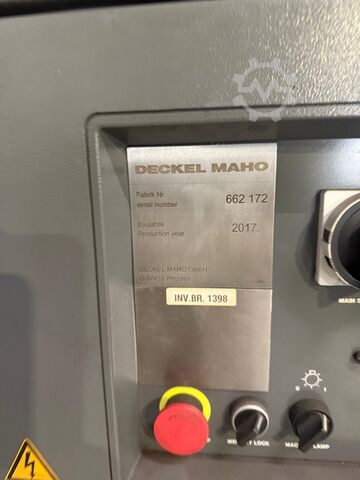CNC milling machine Deckel Maho MH 600 C