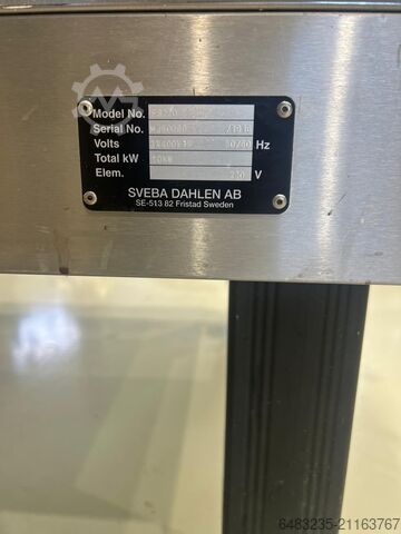 FS 220 piec piętrowy, gotowy do pracy Sveba Dahlen AB FS 220