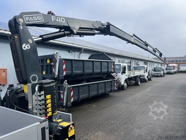 Pick-up van Fuso 6S15 Pritsche 2.8m Heckkran 4xhydr+1xman. Funk!