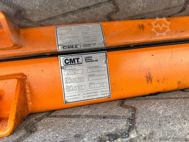 Vasca portabitume a caldo AMTEC Asphaltbox Thermofass 5,1 m³