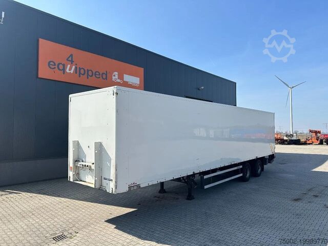Koffer Groenewegen full chassis, BPW + DRUM, NL-trailer