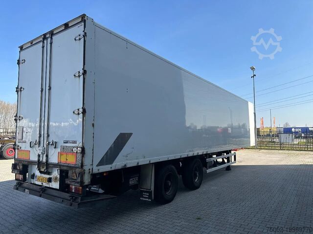 Koffer Groenewegen full chassis, BPW + DRUM, NL-trailer