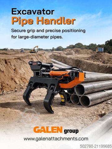 Grijper GALEN Pipe Grapple Attachment