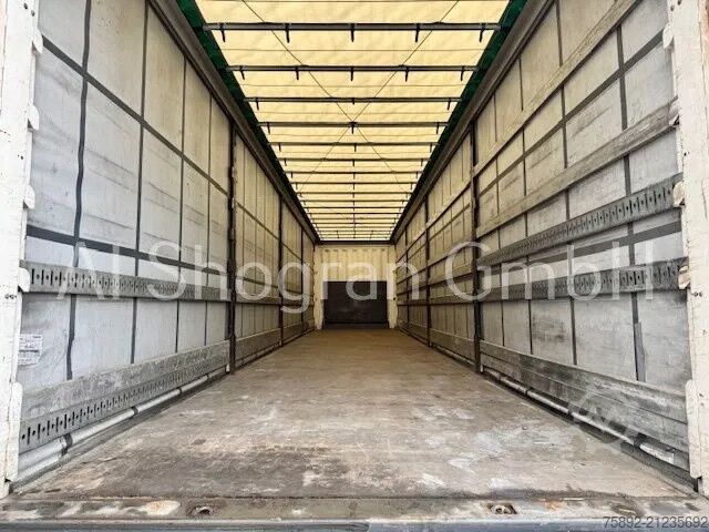 Tarpaulin Krone Edscha / 3 x Achsen / Liftachse