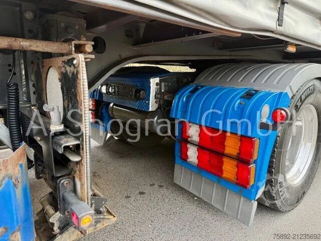 Tarpaulin Krone Edscha / 3 x Achsen / Liftachse