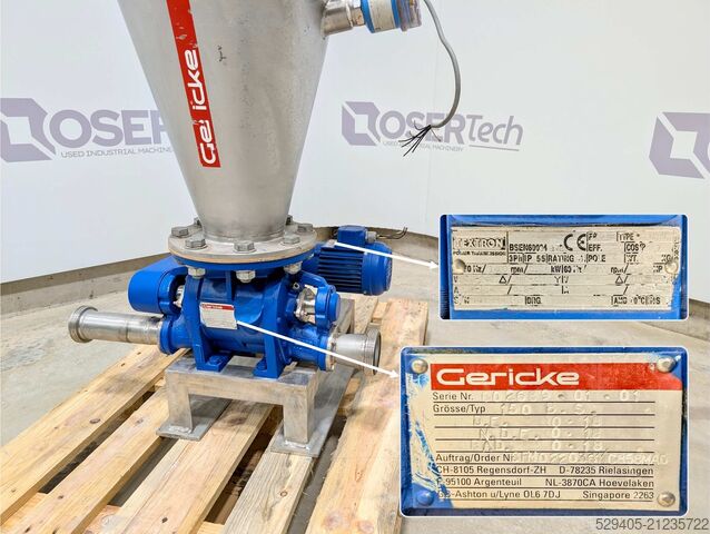 Rotary valve Gericke 150 BS