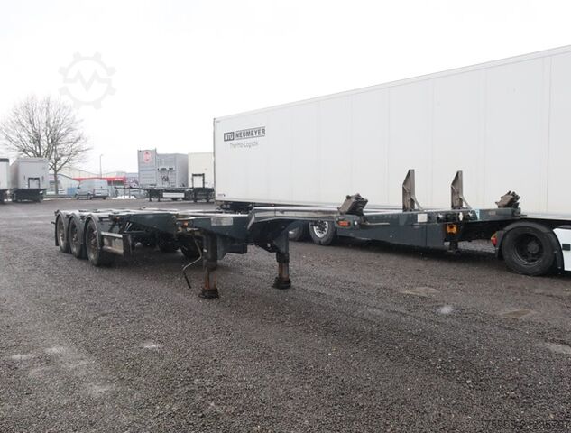 Swap body semitrailer D-Tec FT-LS-S VCC-01 Mittelausschub 2x Liftachse