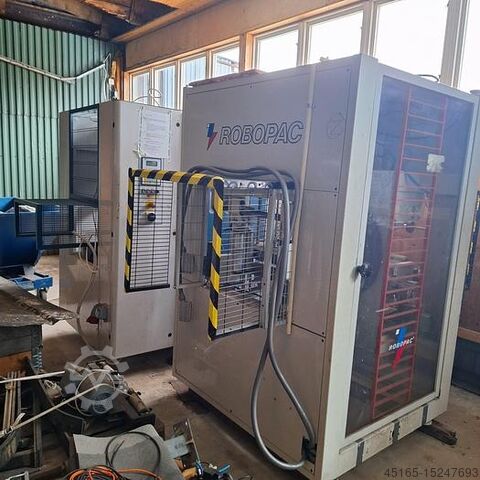 Förpackningslinje ROBOPAC SPIROR 400HR