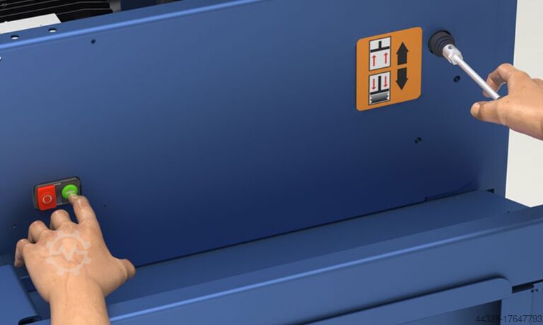 Τύπος χαρτιού BTS-MF40 Ballenpresse Waste Baler