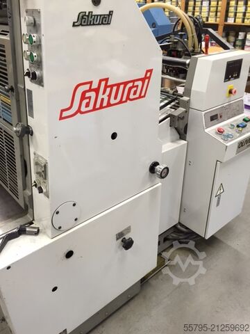 Offset printing press Sakurai 52 E